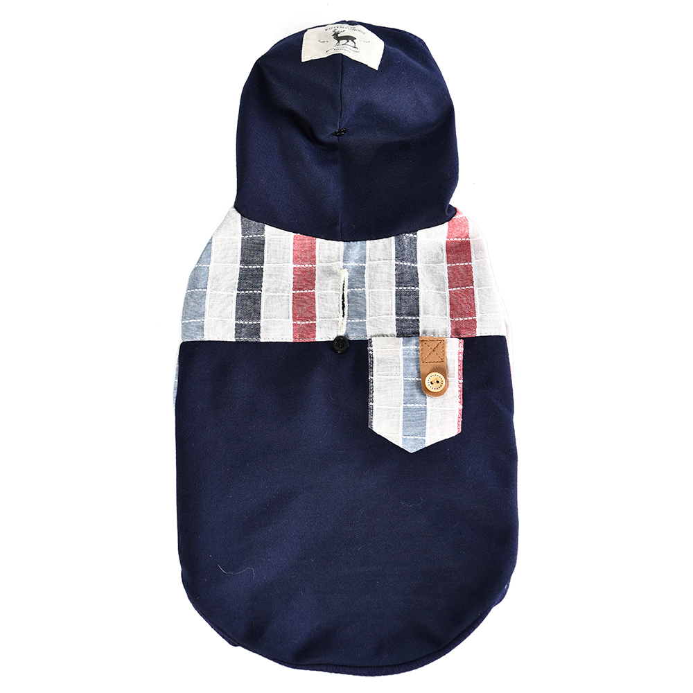 Hundemantel mit Kapuze