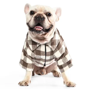 Plaid Dog Coat