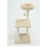 플랫폼이 있는 고양이 스크래처