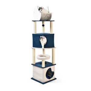modern design cat tower