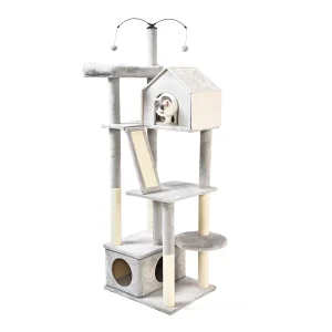 木製はしごキャットツリー