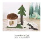 кошачий грибной домик