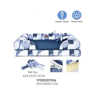 Cama para cachorro em forma de memória para animais de estimação