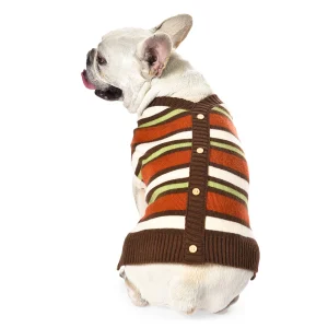 Dog Striped Sweater