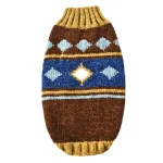 pull-over chien au crochet