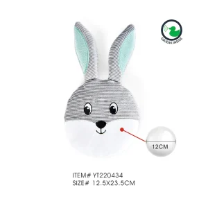 плюшевая игрушка для собак кролик