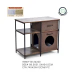 móveis para arrumação de areia para gatos