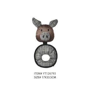 반려견용 천 이빨 씹는 링 장난감