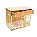 caixa de madeira para cães