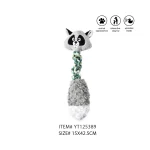 너구리 삐걱거리는 개 장난감