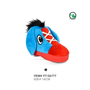 ODM きしむぬいぐるみロバ犬のおもちゃ、柔らかいぬいぐるみ付き