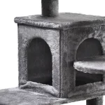 Игровой домик с башней для кошек