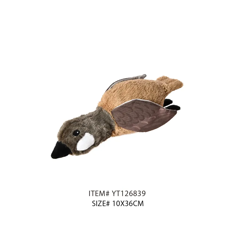 eend piepend hondenspeeltje