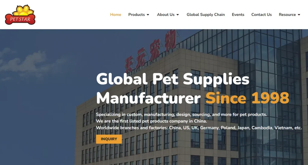 petstar petproducts manufacturer