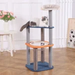 casa transparente para gatos