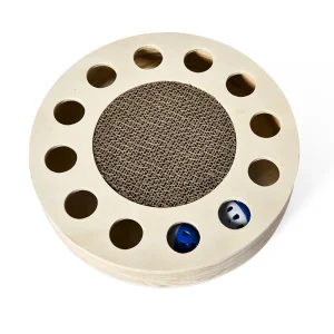 円形の猫のスクラッチおもちゃ