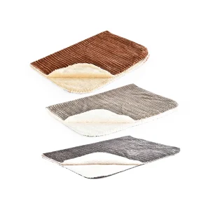 couverture pour animaux de compagnie en velours côtelé