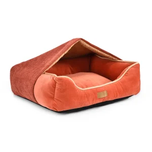 cama com capuz para cães