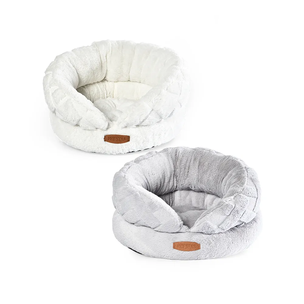 cama de peluche para cães