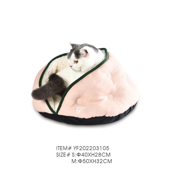 Curated visual reference: Eco Friendly Calming Cat Accessories Reference: Eco Friendly Cat Cave Customized Eco Cat Bed