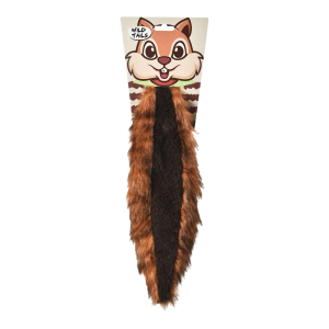 リスの尻尾の犬のおもちゃ