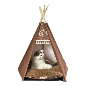 кровать-типи для кошки