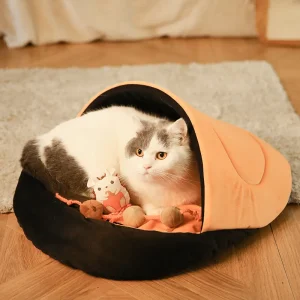 slipper shaped pet bed