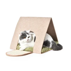 Войлочная кровать для кошки