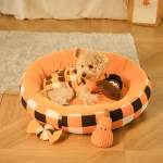 camas para cães em forma de donut