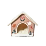 casa com cama para animais