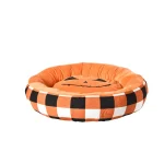cama redonda para animais de estimação donut