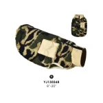 casaco de camuflagem para cães de estimação