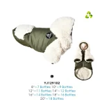 abrigos para perros con capucha