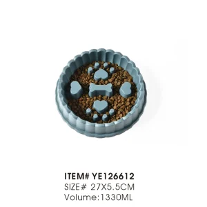 медленная миска с собачьим кормом