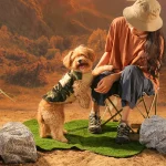 casaco quente para cães