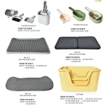 Коврик для кошачьего туалета двухслойный