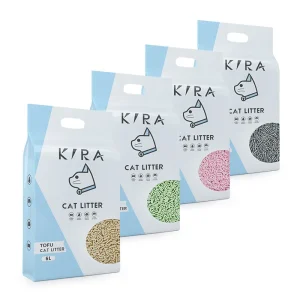 Наполнитель для кошачьего туалета тофу