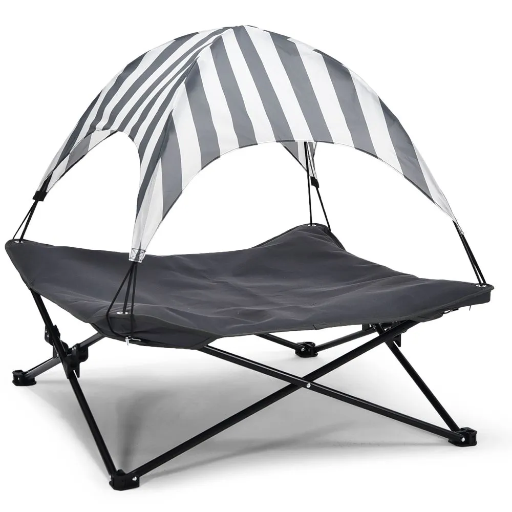 cama de cão elevada e fresca