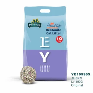 натуральный бентонитовый наполнитель для кошачьего туалета