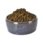 ciotole per cani in ceramica con stampa a zampa