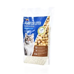 lettiera per gatti a base di piselli