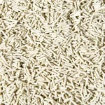 arena para gatos de fibra de guisante