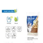 arena de fibra vegetal para gatos