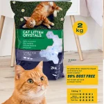 cristales de gel de sílice arena para gatos mascota