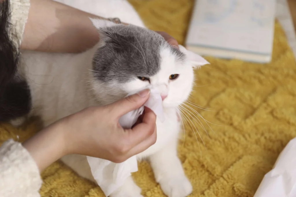 Salviette per gatti