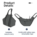 sac de voyage pour animaux de compagnie