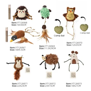 jouet en peluche pour chat