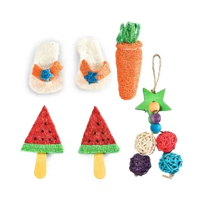 Konijn speelgoed Loofah Bunny konijn speelgoed