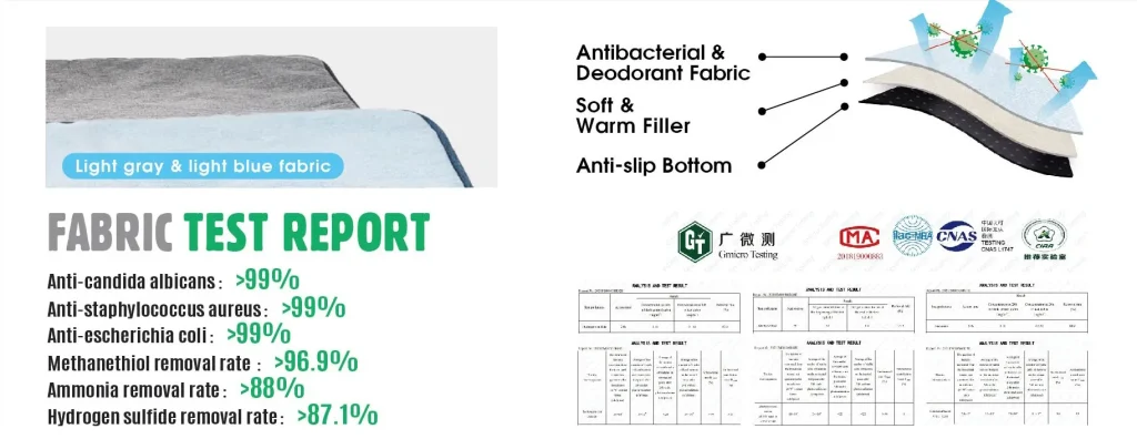 Antibacterial Dog Beds Resist