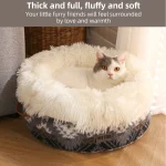 Produttore Letto rotondo in peluche per gatti